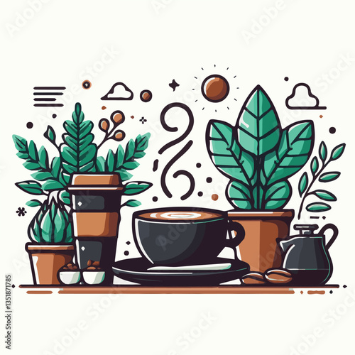 coffee, drink, beverage, cafe, cup, background, caffeine, espresso, aroma, hot, morning, food, mug, breakfast, closeup, black, brown, dark, fresh, white, cappuccino, mocha, break, design, latte, isola