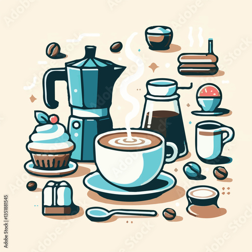 coffee, drink, beverage, cafe, cup, background, caffeine, espresso, aroma, hot, morning, food, mug, breakfast, closeup, black, brown, dark, fresh, white, cappuccino, mocha, break, design, latte, isola