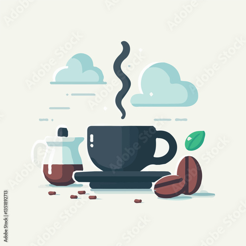 coffee, drink, beverage, cafe, cup, background, caffeine, espresso, aroma, hot, morning, food, mug, breakfast, closeup, black, brown, dark, fresh, white, cappuccino, mocha, break, design, latte, isola