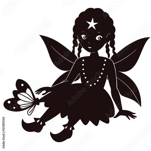 fairy with wings