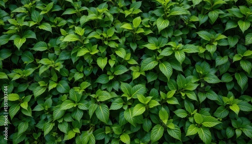Wallpaper Mural Lush green leaves nature plant life close-up vibrant growth Torontodigital.ca