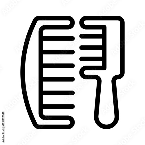 comb line icon