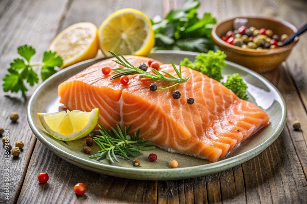 salmon with lemon and dill salmon with lemon and dill