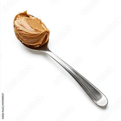 Generic Peanut Butter Moment Brown Background. Lover?s