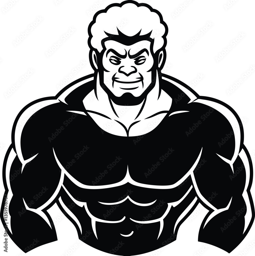 Fototapeta premium vector illustration of a Man