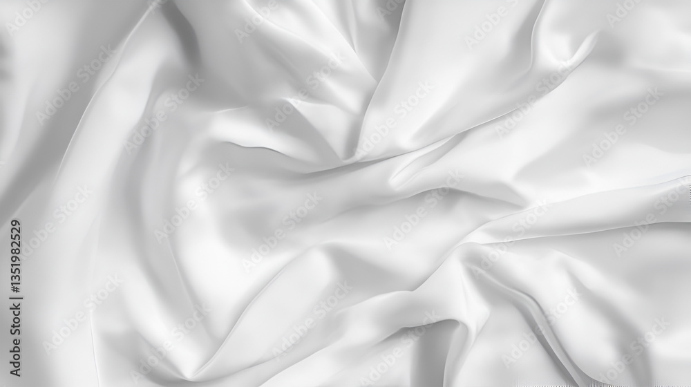 Close up white wrinkled fabric texture rippled surface and background, Soft focus. Close up white wrinkled fabric texture rippled surface and background, Soft focus.