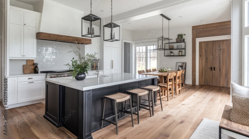 Fototapeta premium Designer simplicity highlights thoughtful craftsmanship