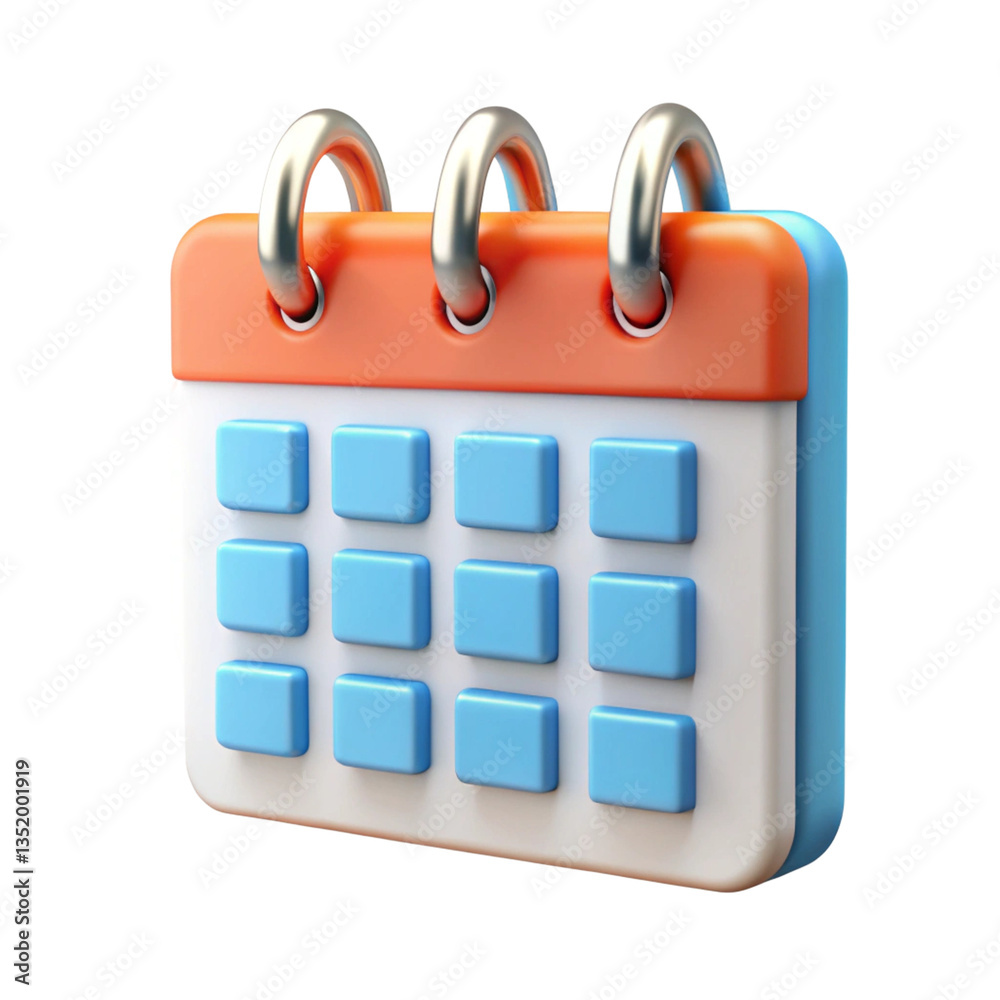 desktop calendar isolated on white desktop calendar isolated on white