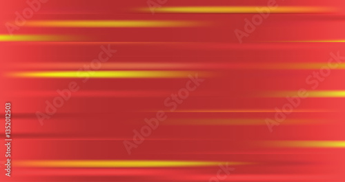 Abstract Red and Yellow Gradient Lines Background Design