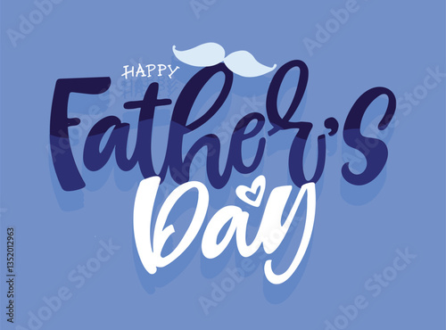 Happy Fathers day - Best Dad ever - lettering about dad for tee, t-shirt design, invitation, web, mug print.	
 100% hand drawn vector image.