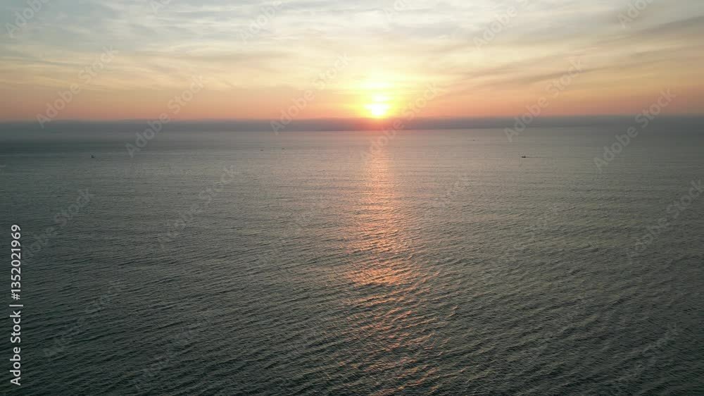 Por do Sol no Mar de Florianópolis