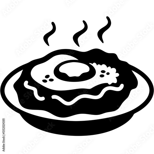 Steaming Breakfast Pancakes for Menu Design and Recipe Blogs