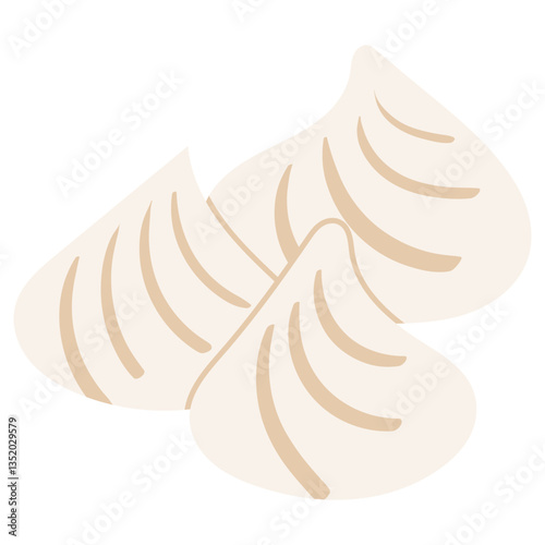 songkran face powder handrawn flat style illustration