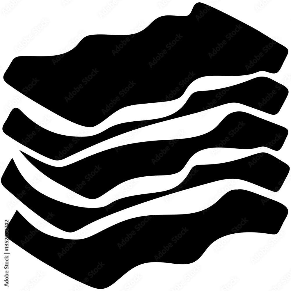 Abstract Black and Grey Wavy Lines Pattern for Modern Graphic Design Abstract Black and Grey Wavy Lines Pattern for Modern Graphic Design
