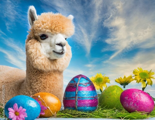 Obraz na płótnie An Ostern w salonie