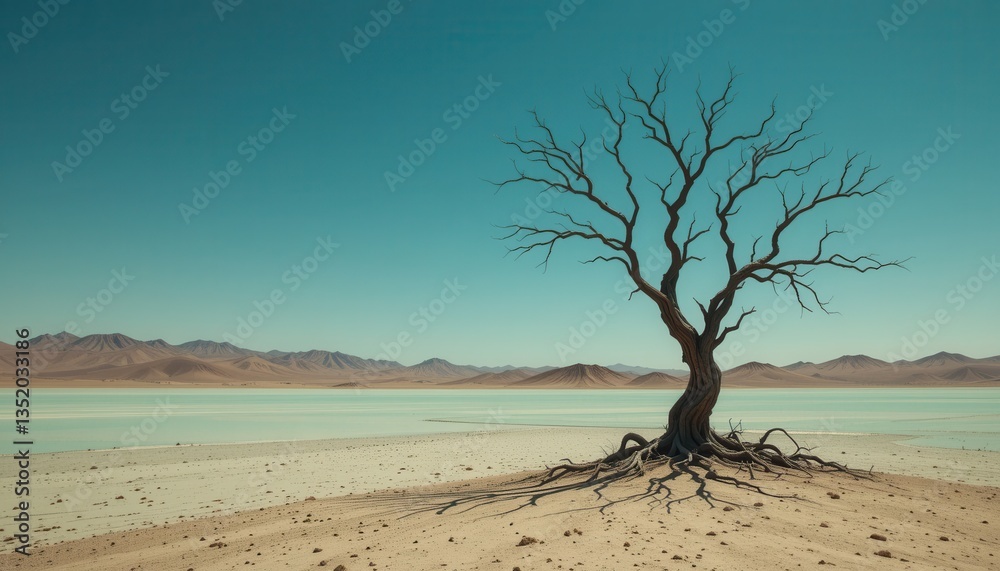 Desolate landscape salt flat nature photography arid environment wide view serenity Desolate landscape salt flat nature photography arid environment wide view serenity