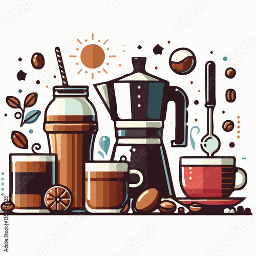 coffee, drink, cafe, espresso, background, cup, beverage, food, caffeine, aroma, mug, morning, hot, breakfast, closeup, black, dark, brown, white, design, mocha, cappuccino, fresh, latte, isolated, br