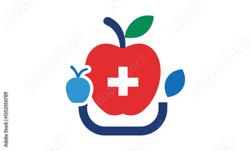 Healthy Apple Medical Care Logo