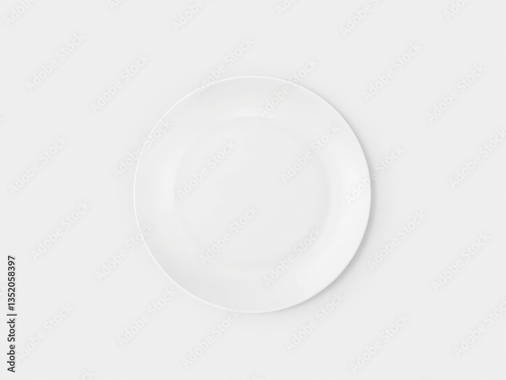 Elegant Ceramic Plate Mockup for Design Inspiration Elegant Ceramic Plate Mockup for Design Inspiration