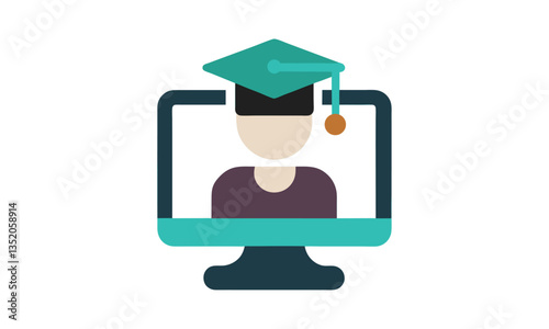 Online Education E-learning Study Computer