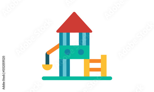 Medical Vial Icon Flat Design