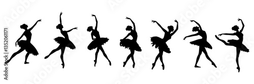 Ballerina.vector ilustration