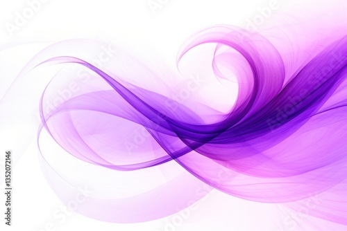 Glowing purple swirl with bright, dynamic lines creating an intricate, radiant pattern
