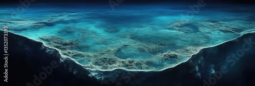 Submerged Underwater Landscape