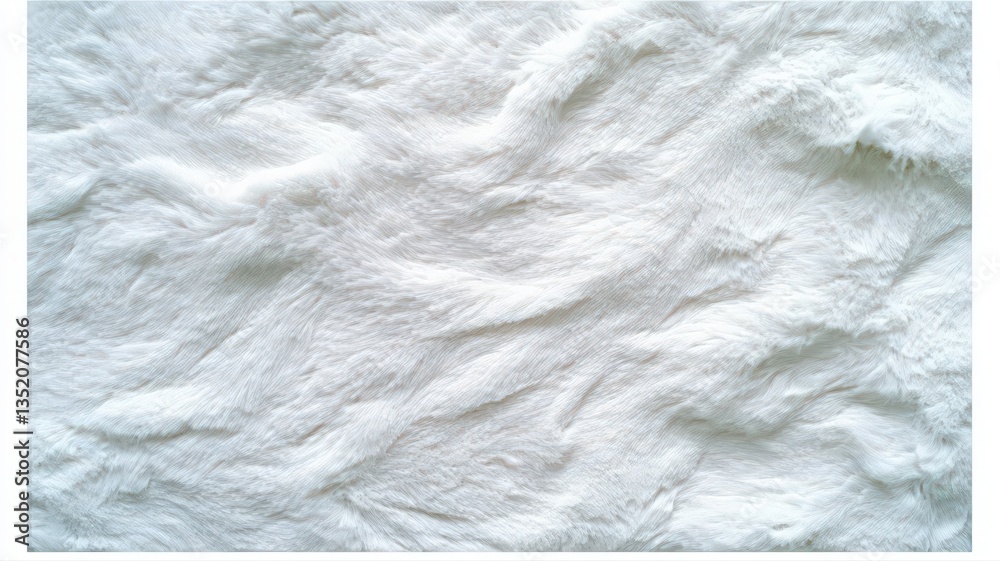 Obraz premium Textured Off-White Fabric Background: Softly Rumpled Surface with Wave-Like Pattern