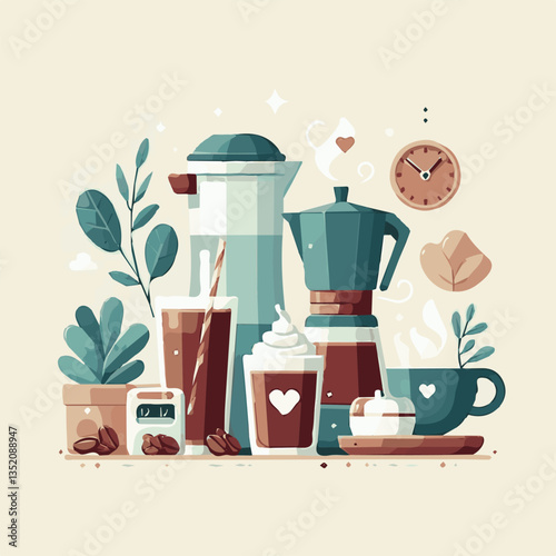coffee, drink, cafe, espresso, background, cup, beverage, food, caffeine, aroma, mug, morning, hot, breakfast, closeup, black, dark, brown, white, design, mocha, cappuccino, fresh, latte, isolated, br