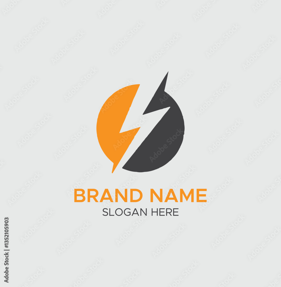 Modern Lightning Bolt Logo | Stock Vector for Branding
Modern Lightning Bolt Logo | Stock Vector for Branding