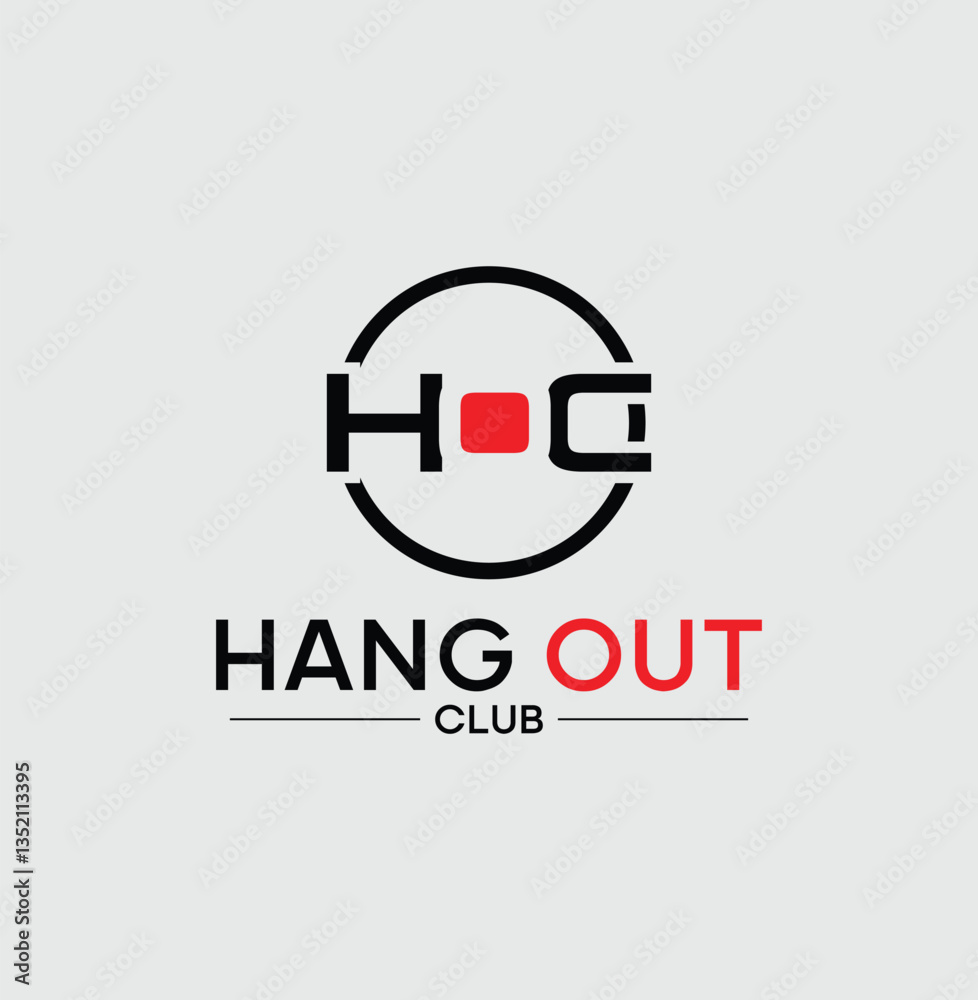 HOC letter and monogram design with vector concept HOC letter and monogram design with vector concept