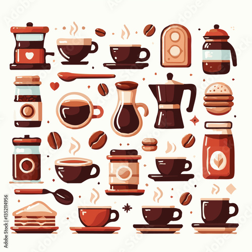 coffee, drink, cafe, espresso, background, cup, beverage, food, caffeine, aroma, mug, morning, hot, breakfast, closeup, black, dark, brown, white, design, mocha, cappuccino, fresh, latte, isolated, br
