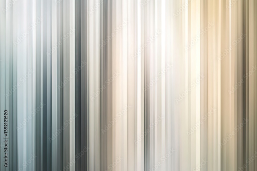 Fototapeta premium Abstract Beige and Gray Vertical Stripes Background Texture for Modern Design