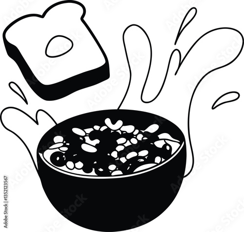 illustration of a pot with a lid