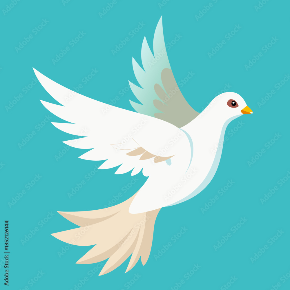 white dove flying
white dove flying