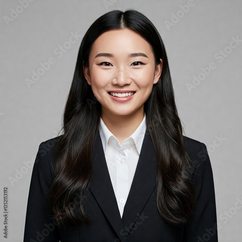 Professional Asian Businesswoman Portrait – Confident & Elegant Corporate Headshot