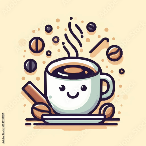 drink, coffee, cup, beverage, espresso, cafe, mug, morning, aroma, background, hot, food, breakfast, caffeine, design, closeup, dark, brown, black, restaurant, mocha, icon, vector, break, cappuccino, 