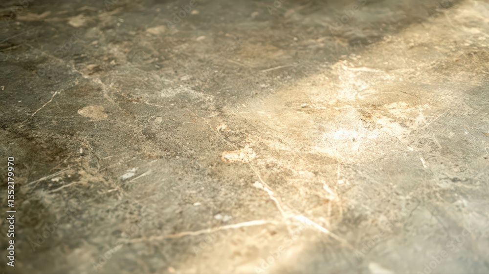 Obraz premium Textured Gray Surface with Warm Light Highlights