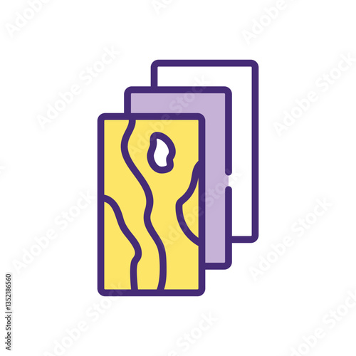 plywood vector icon