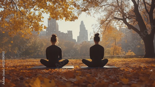 Autumn Yoga in Central Park (1)