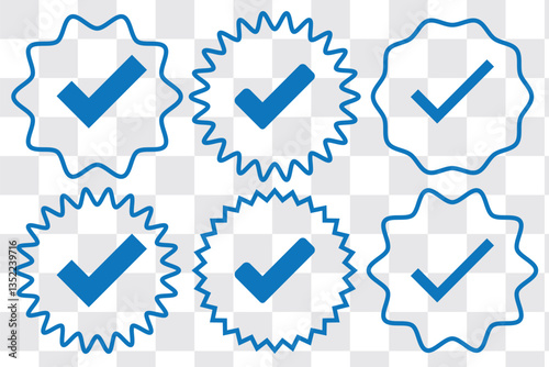 Vector Blue Verified Badge