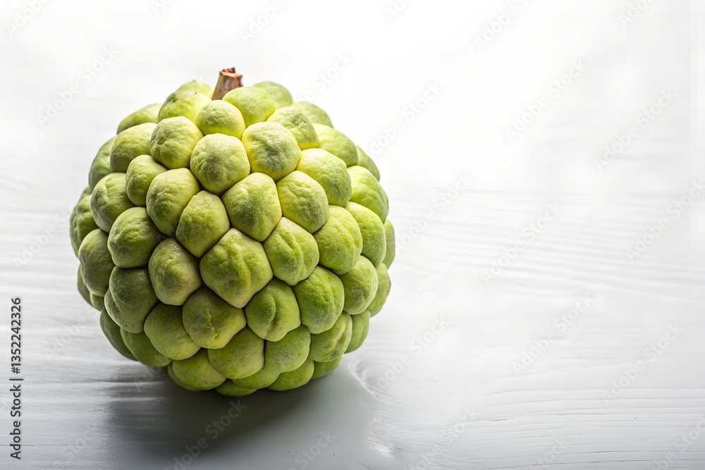 Fototapeta premium Sugar Apple on a White Background
