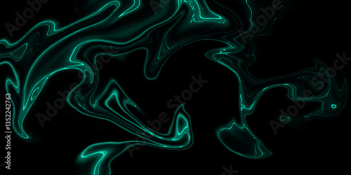 Abstract colorful Acrylic pour Liquid marble surfaces Design. Liquify Swirl black and green Color Art Abstract Pattern black and green marble texture. glossy liquid acrylic paint texture background