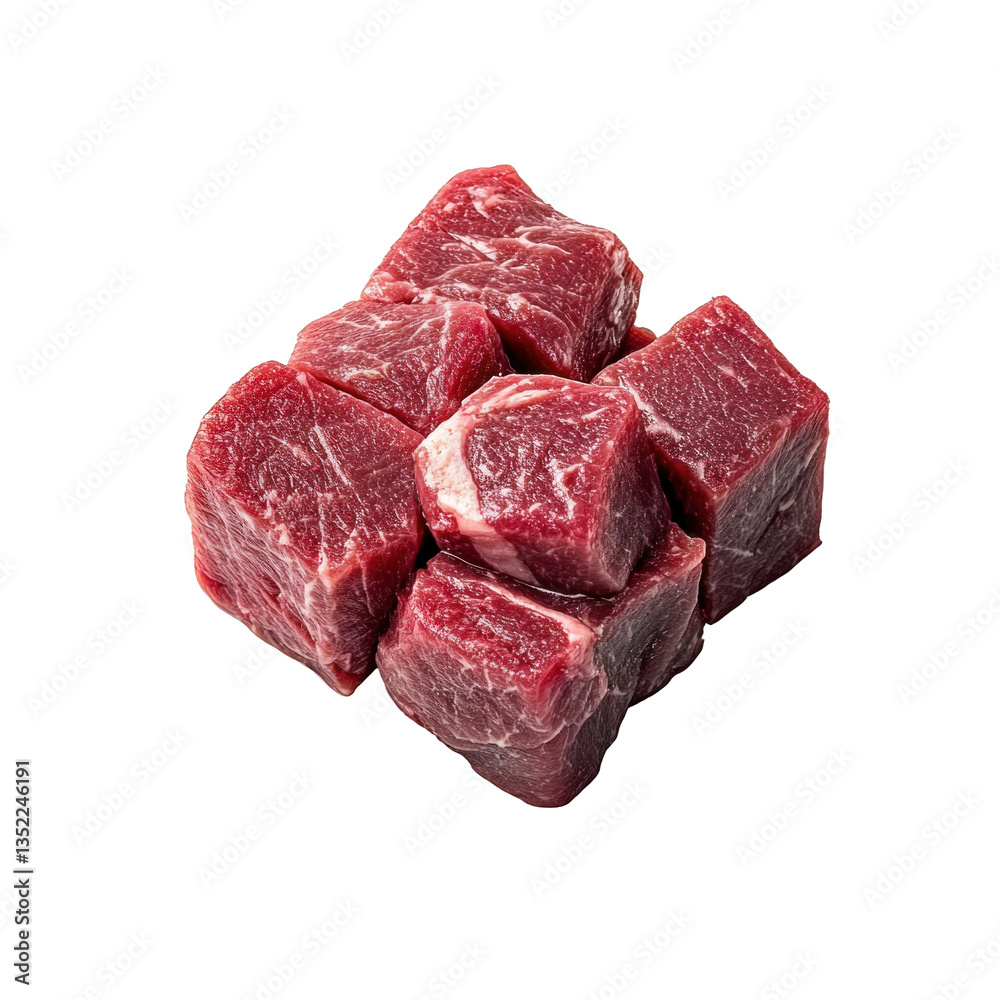 raw beef on a white raw beef on a white