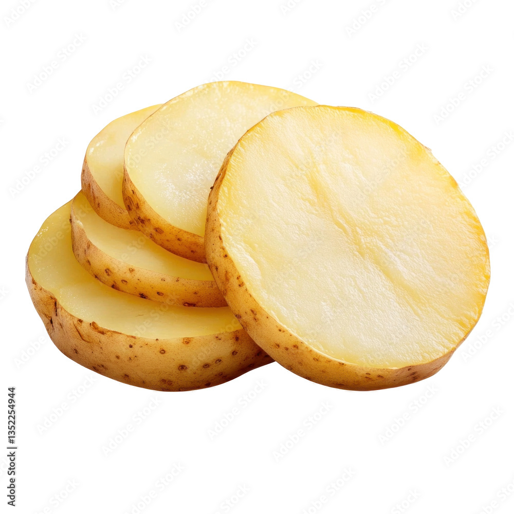 sliced potatoes sliced potatoes