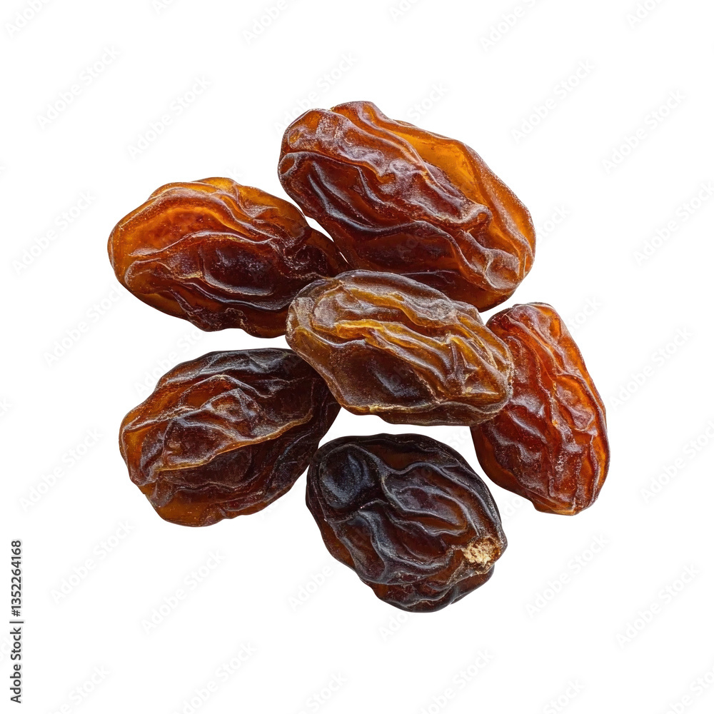 dates isolated on white background