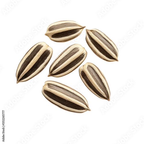 Wallpaper Mural sunflower seed isolated on white background Torontodigital.ca