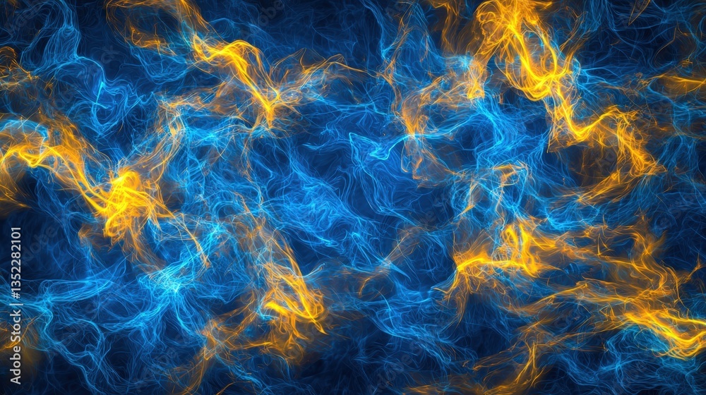 Obraz premium abstract fire flames and smoke