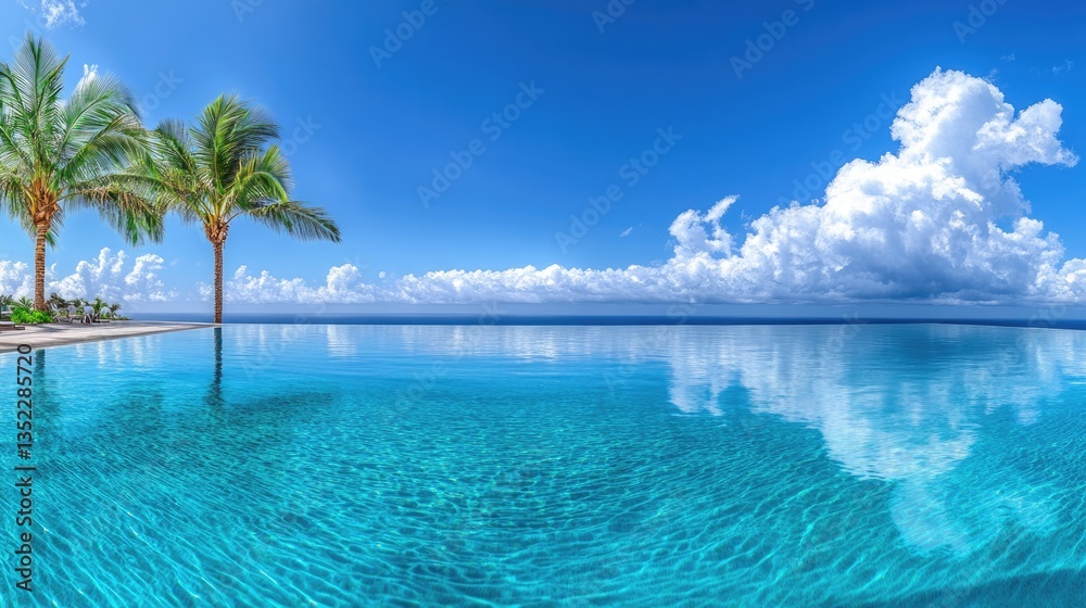 Infinity Pool Overlooking the Ocean Infinity Pool Overlooking the Ocean